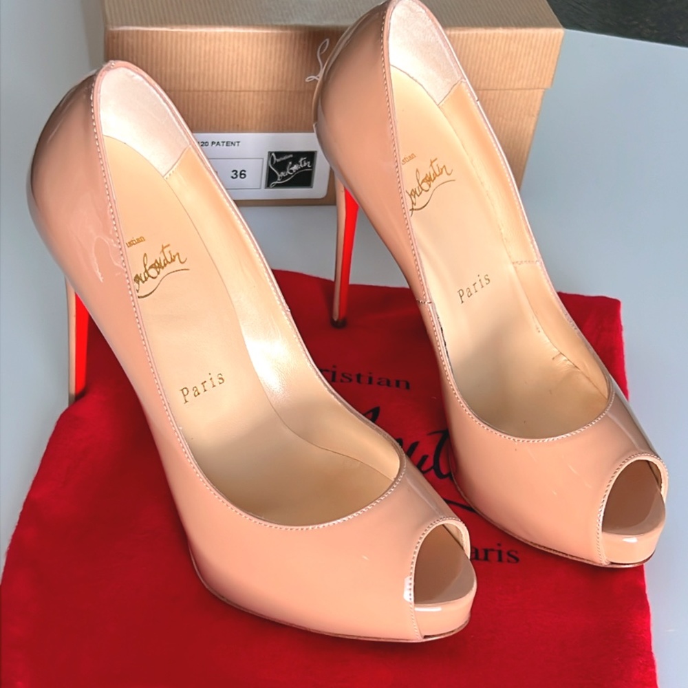 Christian Louboutin Very Prive 120 Patent